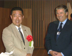 IMC(International Monetary Conference)京都総会に出席する谷本副大臣（6月8日）