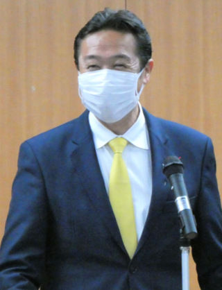 写真：黄川田副大臣の訓示の様子