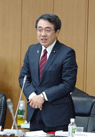 3月2日　年度末金融の円滑化に関する意見交換会にて挨拶する赤澤副大臣
