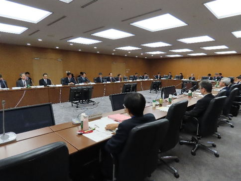 写真：財務局長会議の模様