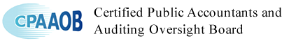 Certified Public Accountants and Auditing Oversight Board