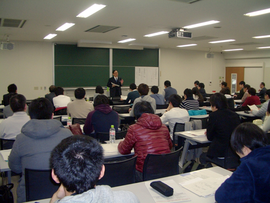 熊本学園大学大学院での講演