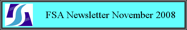 FSA Newsletter November 2008