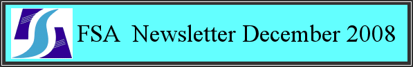 FSA Newsletter December 2008