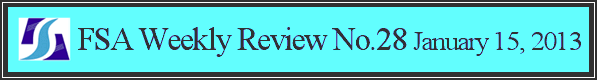 FSA Weekly Review No.28 January 15, 2012