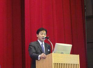 photo (Welcoming Remarks (Ikko Nakatsuka, Senior Vice Minister, Financial Services Cabinet Office, Government of Japan))