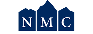 New Mountain Capital Japan合同会社のロゴ。「NMC」と記載されている。