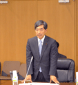 斉藤東証社長、米田大証社長と面会をする松下大臣（７月６日）