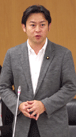 7月30日 財務局長会議にて挨拶する福岡大臣政務官