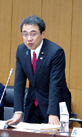 10月30日　財務局長会議にて挨拶する赤澤副大臣