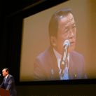 9月21日　フィンテック・サミットにて挨拶する麻生大臣