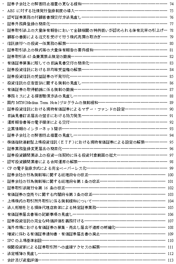 （2）証券目次