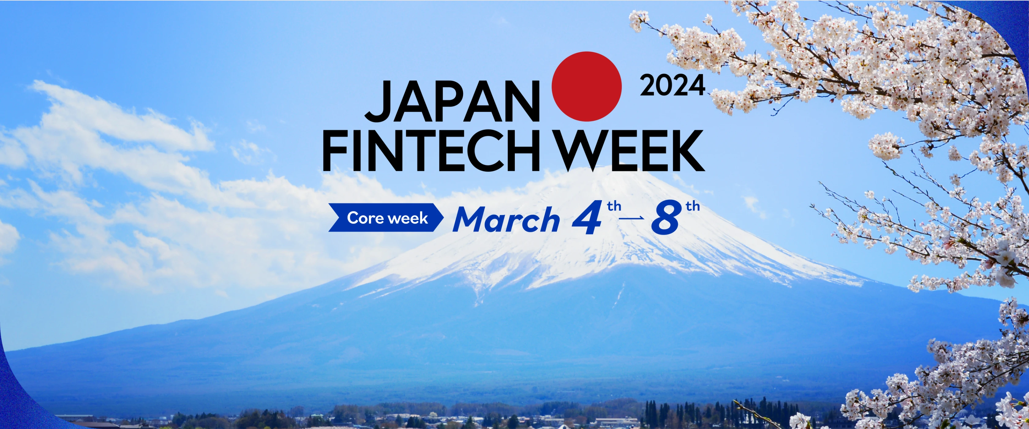 Japan Fintech Week Core week March 4th to 8th