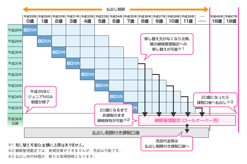 ジュニアNISAのポイント ： 金融庁