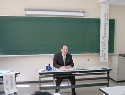 17年12月12日 東北大学大学院における講演について 平成17年11月９日開催